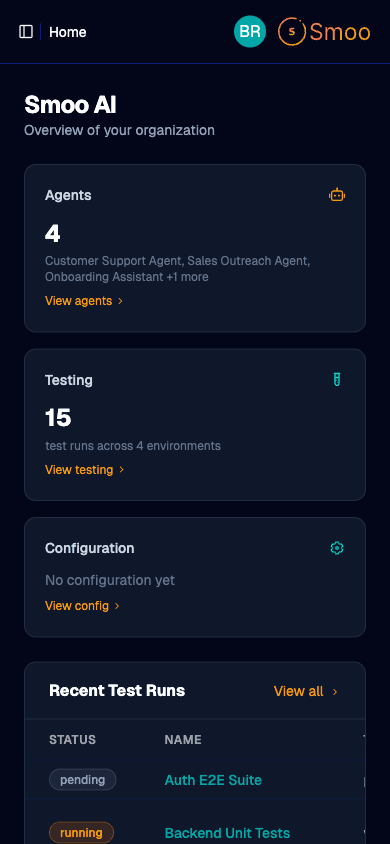 Smoo AI Platform - Mobile