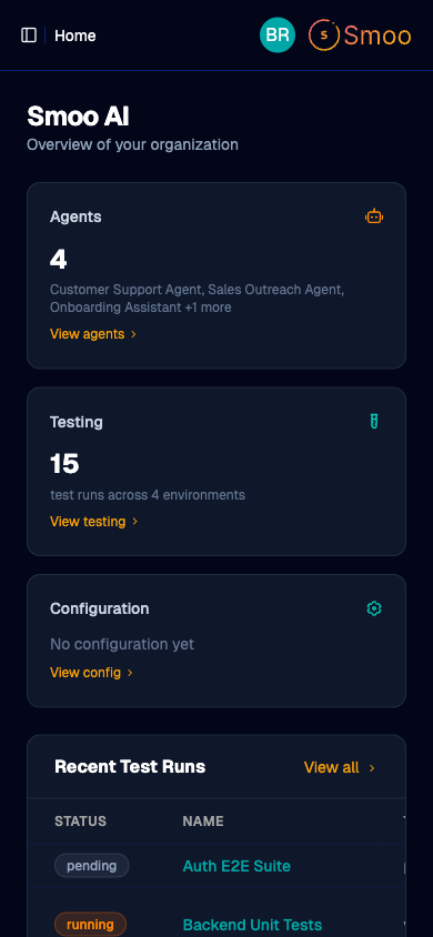 Smoo AI Platform - Mobile