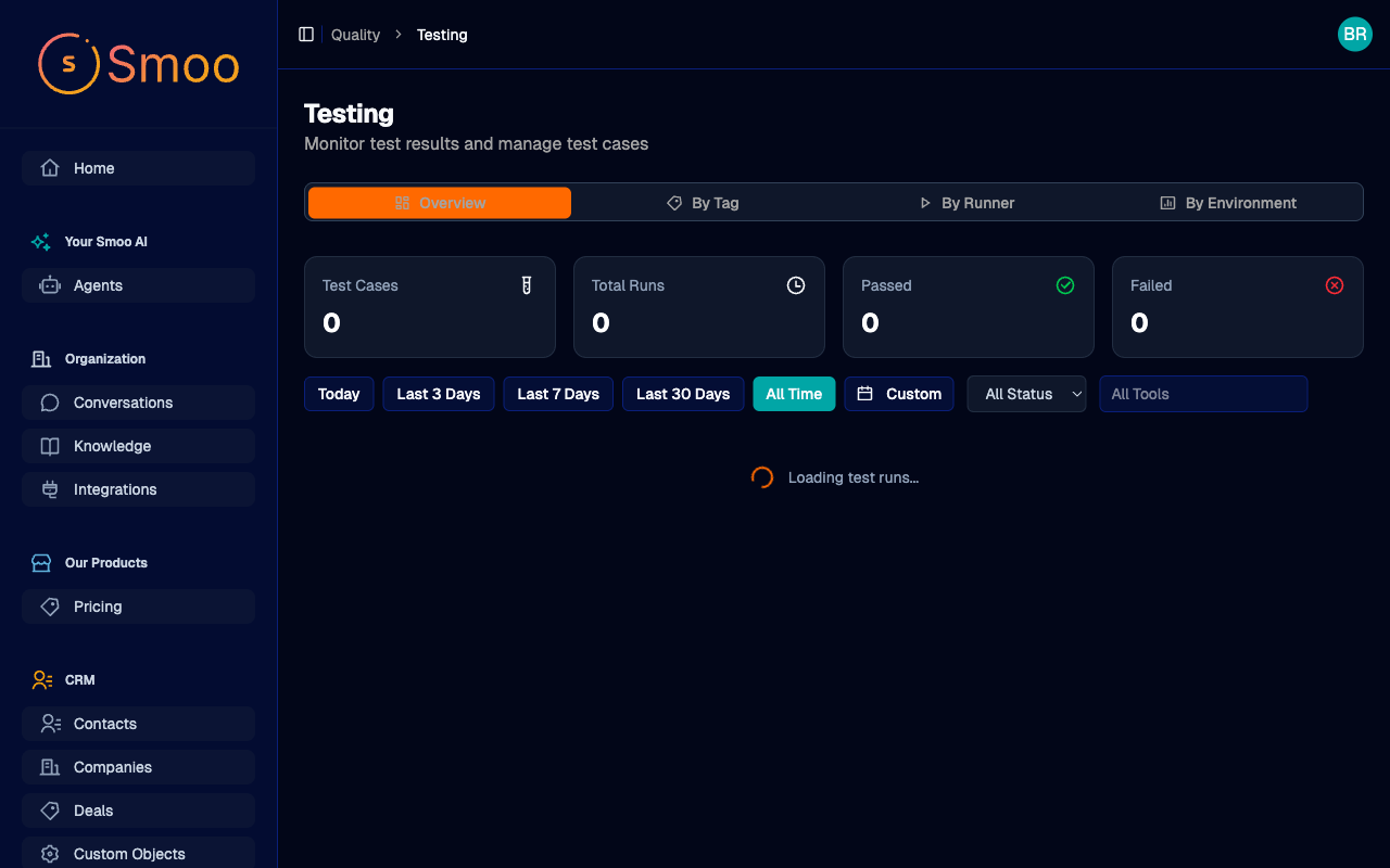 Test Runner Dashboard